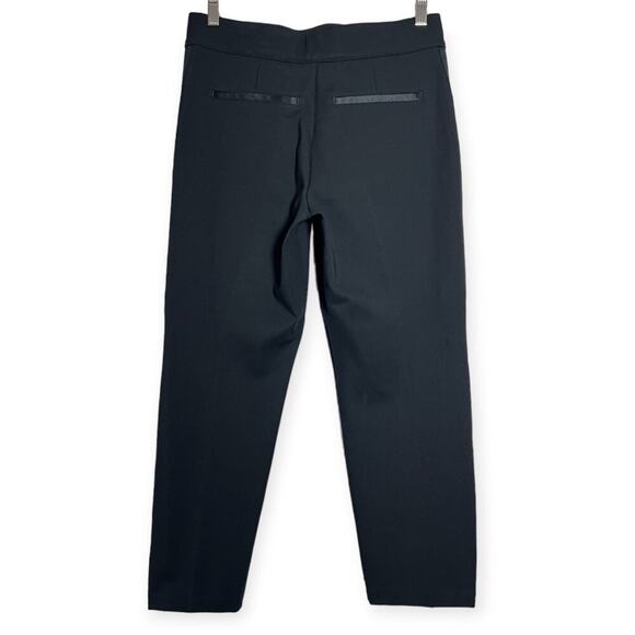 NEW SPANX Ponte Straight Pant w/ Satin Tape SIZE Petite L Classic Black Crop NWT - Picture 2 of 10